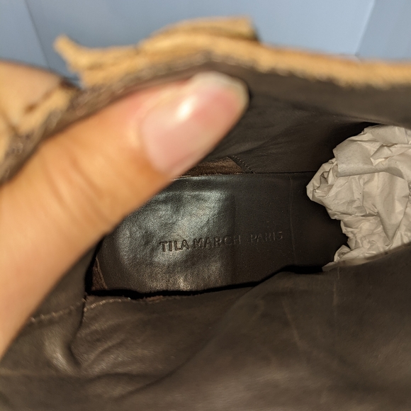 Tila March Paris suede ankle boots - Picture 7 of 16